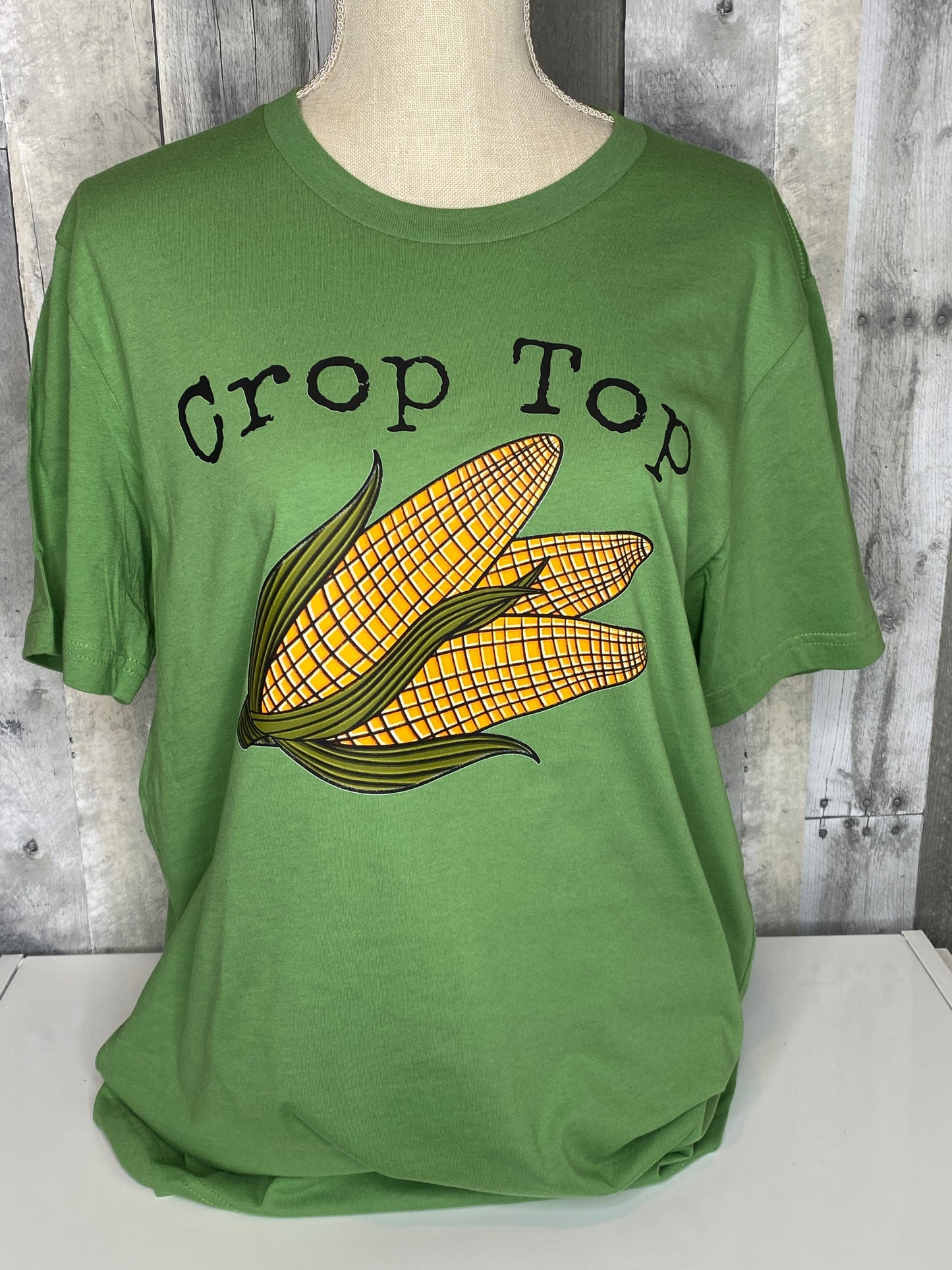 Crop Top Corn Tee