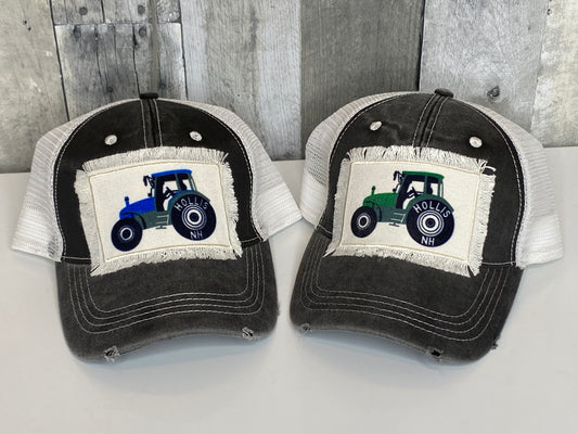 Hollis NH Tractor Hat - Binnie & Bopper Designs
