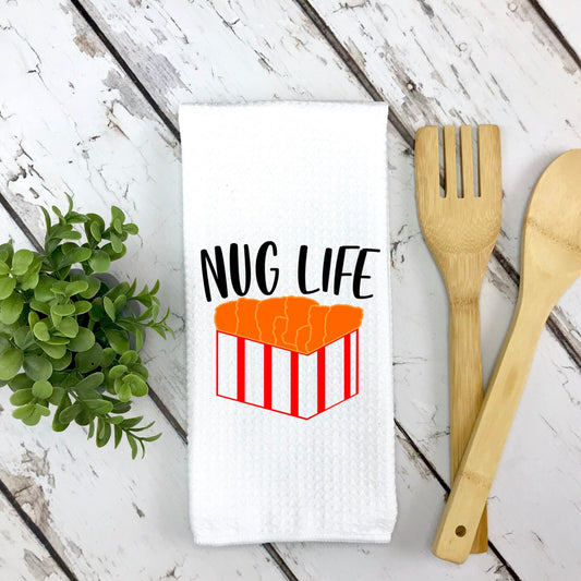 Nug Life Dish Towel - Binnie & Bopper Designs