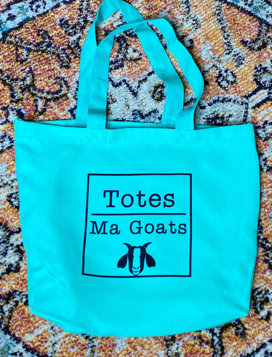 Totes Ma Goats Tote Bag, Reusable Tote Bag - Binnie & Bopper Designs