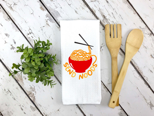 Send Noods Dish Towel - Binnie & Bopper Designs