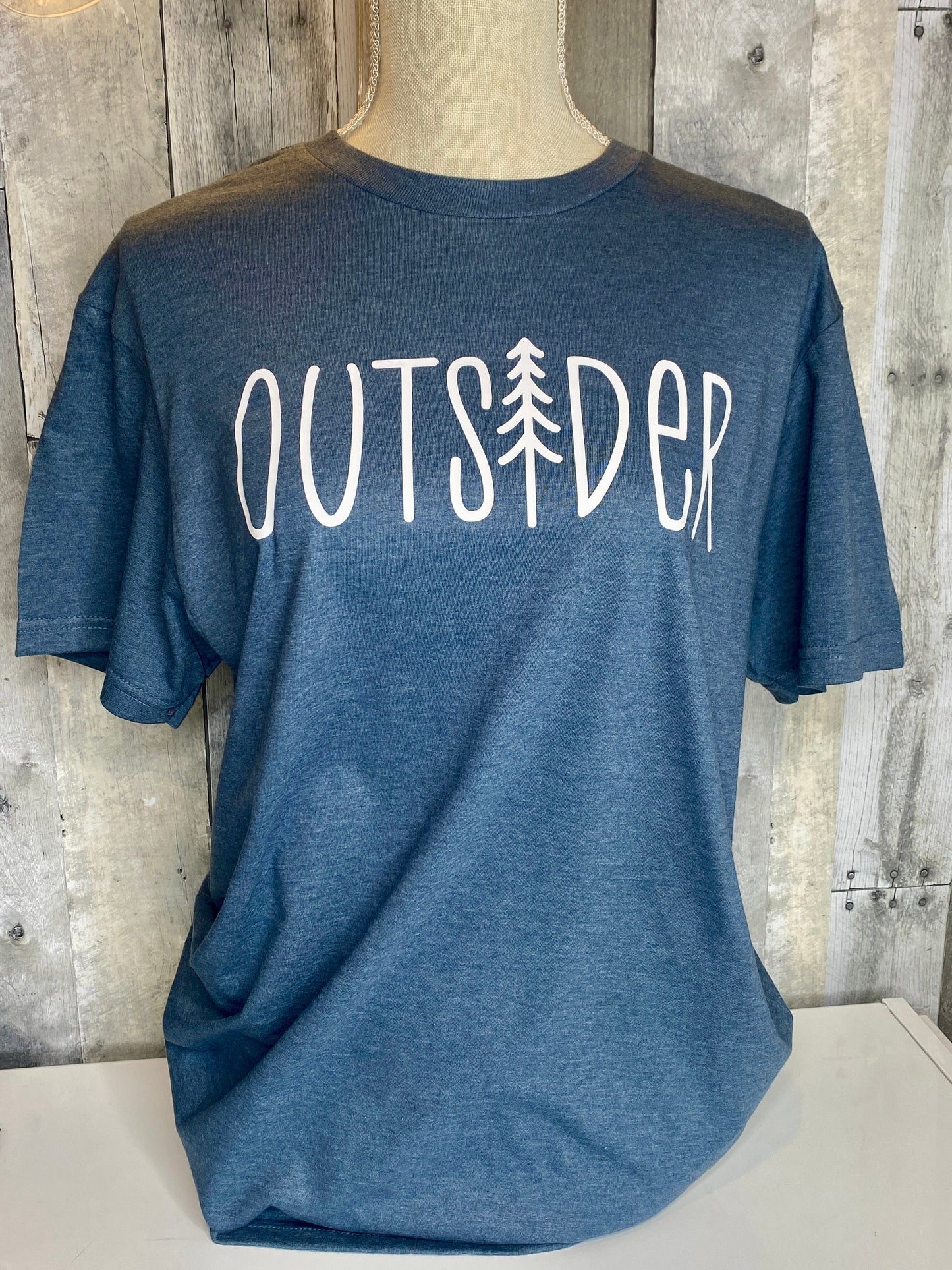 Outsider Tee Shirt, Hiking Gifts, Outdoorsy Gifts